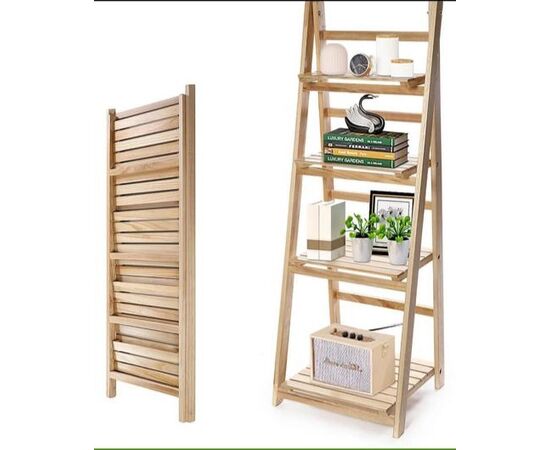 Estante de Bambu Natural Multifuncional