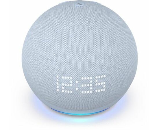 Amazon Alexa Echo Dot Geração 5 c/ relógio (Azul)