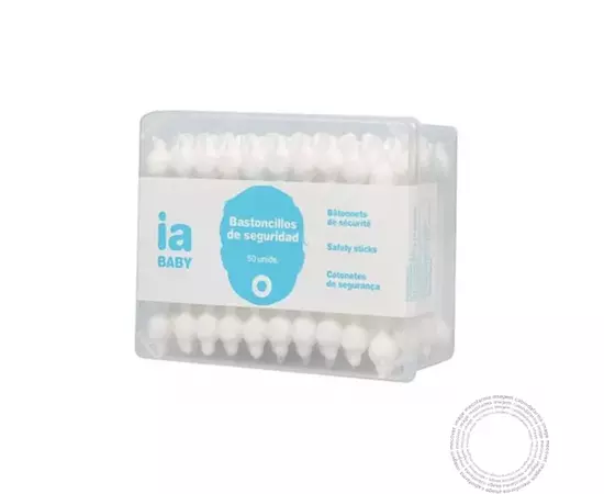 IA Cotonetes De Segurança - 50 Unidades