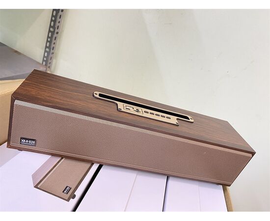 Coluna Bluetooth de madeira XM520