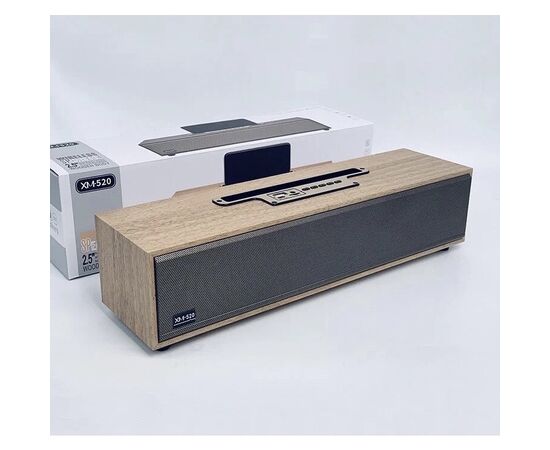 Coluna Bluetooth de madeira XM520