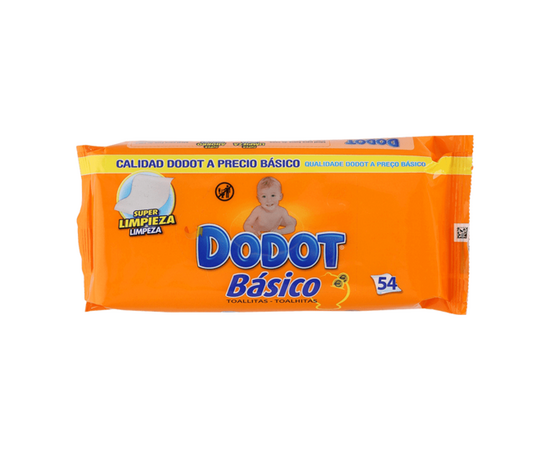Toalhitas Dodot básica 54un