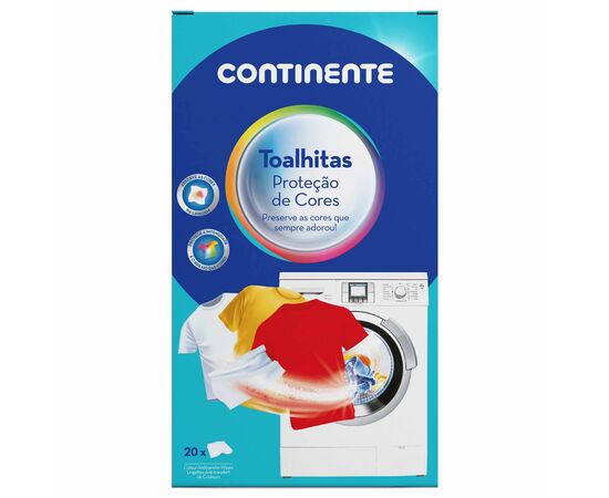 Toalhitas protecção cores - Continente