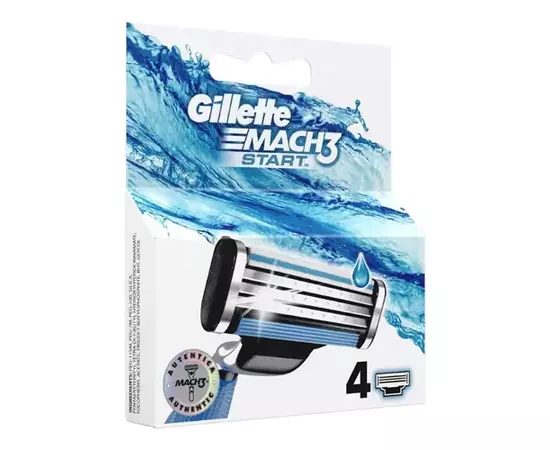 Gillette Recarga Mach3 star 4 un
