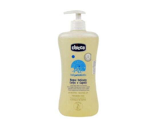 baby momento banho delicado p/corpo e cabelo 500ml