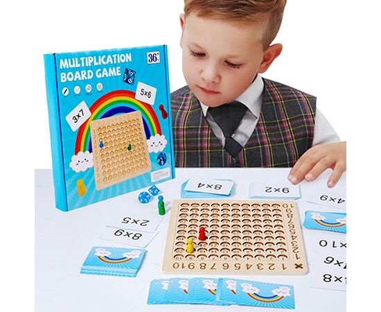 Jogo de Tabuleiro de Multiplicação