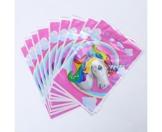 Saco de pilhagem( Brindes) de unicórnio - 10 pcs