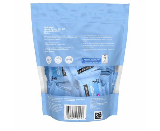 Toalhitas Neutrogena removedor de maquilhagem 20UN