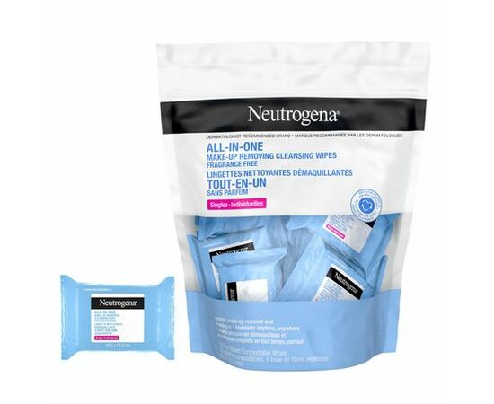 Toalhitas Neutrogena removedor de maquilhagem 20UN