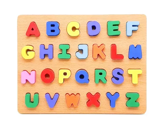BRINQUEDO EDUCATIVO LETRAS DE ENCAIXE
