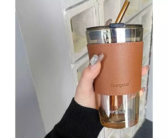 Copo de vidro térmico