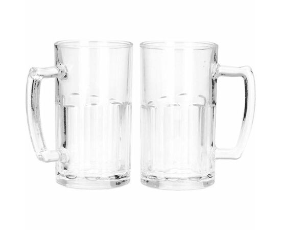 Caneca de vidro Transparente - 2unid