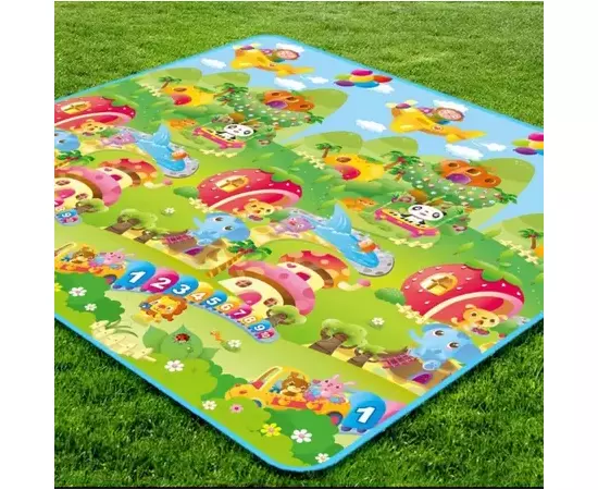 Tapete Infantil Dupla Face Para Bebê - Atividades