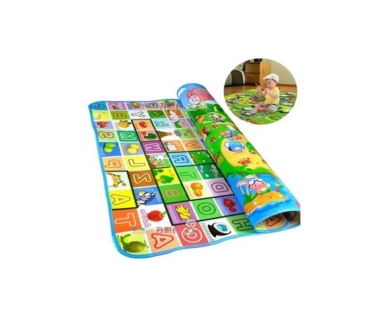 Tapete Infantil Dupla Face Para Bebê - Atividades