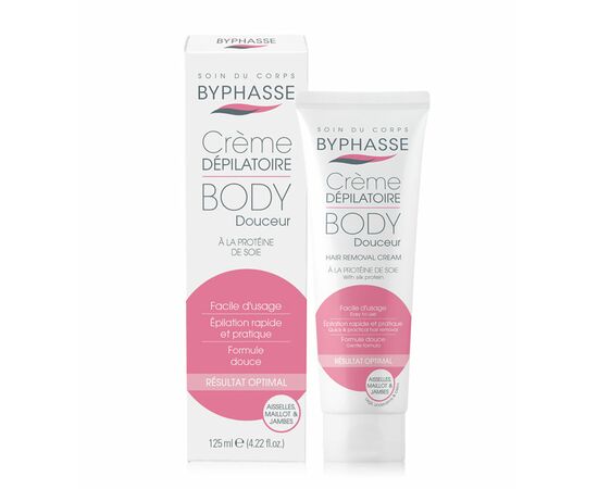 Creme depilatório Byphasse Proteína de seda - 125ML