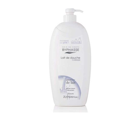 Gel de banho Caresse Byphasse Proteína do leite - 2L