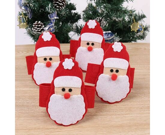 Porta Guardanapos para Mesa da Ceia de Natal