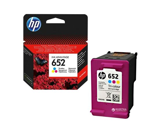 HP TINTEIRO 652 3835 TRICOLOUR (F6V24AE)