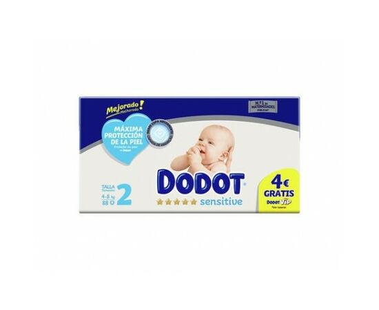 Fraldas Dodot Sensitive T 2 4-8 Kg