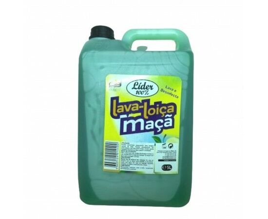 DETERG. LAVA LOIÇA LIDER 5L MAÇÃ