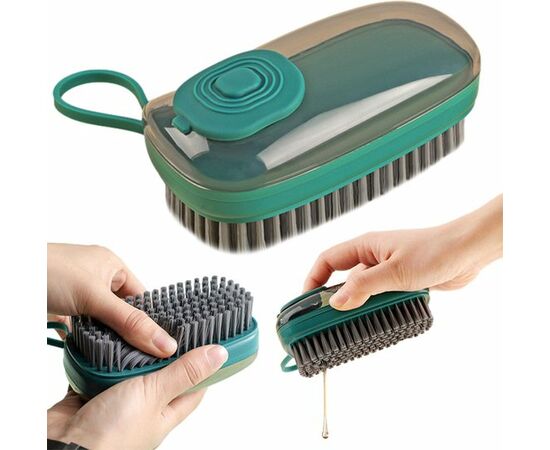 Escova com entrada para detergente