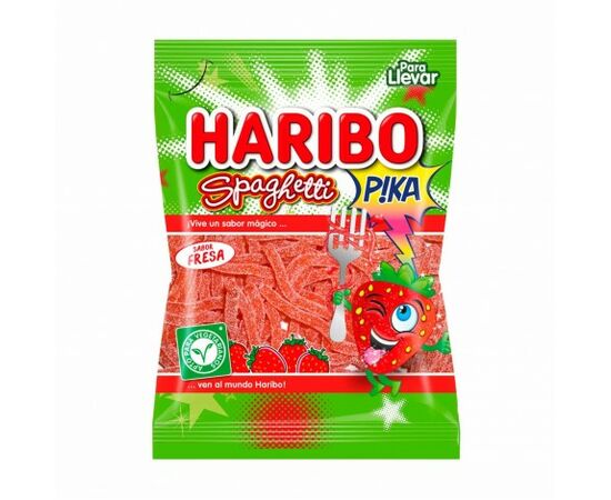 Gomas Spaghetti Morango 75 G - Haribo
