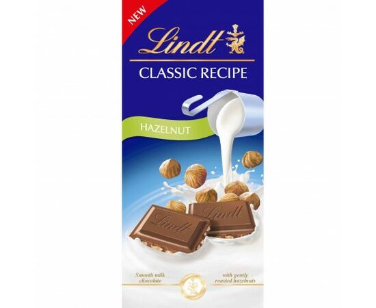 Tablete De Chocolate De Leite Com Avelãs 125 G - Lindt