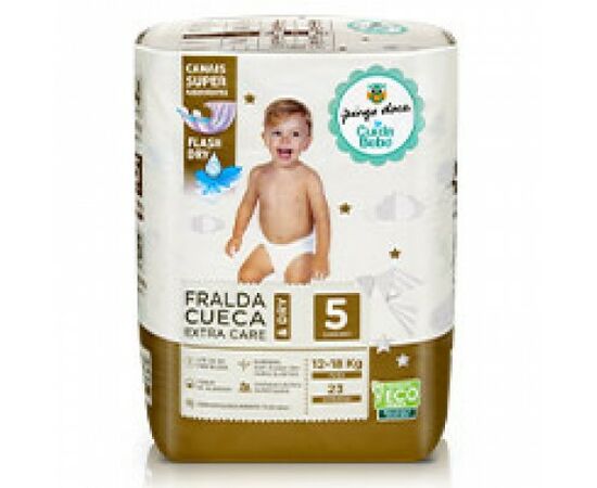 Fraldas Pingo Doce Cueca Extra Care & Dry T5