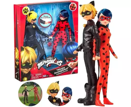 Bonecos Ladybug E cat noir