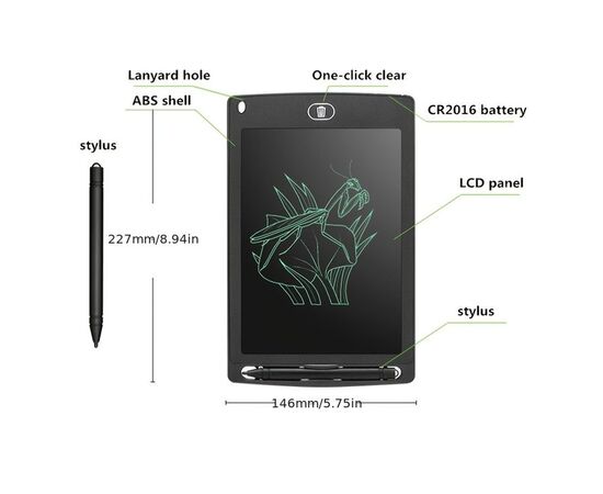 Tablet para desenho digital com tela lcd