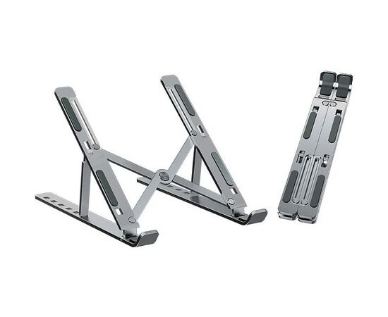 Suporte Apoio Base Ergonômico Regulável Aço Notebook/tablett