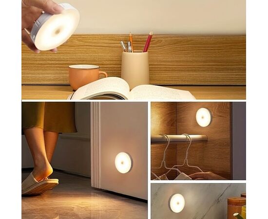 Conjunto de três lâmpadas LED - Com sensor de presença