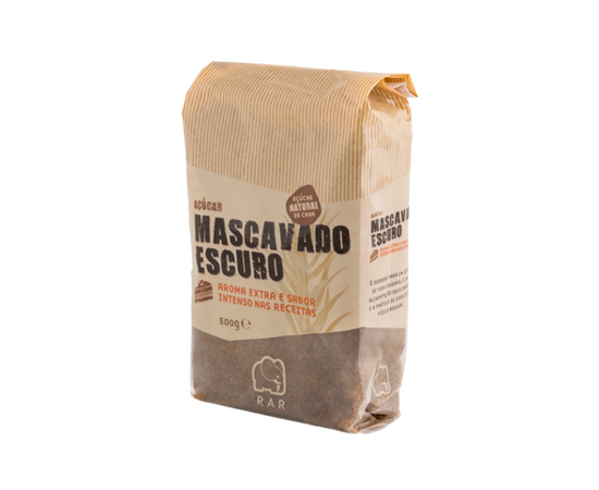 Açúcar Mascavado Escuro 500 G