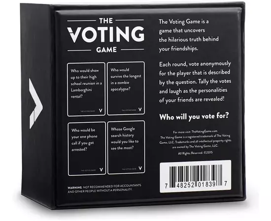 JOGO DE CARTAS - THE VOTING GAME