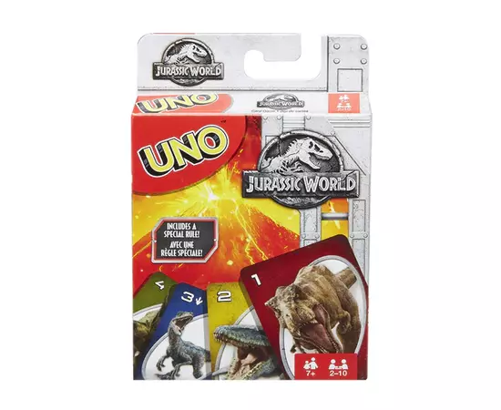 UNO JOGO DE CARTAS - JURASSIC WORLD