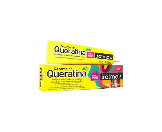 RECARGA DE QUERATINA NATUHAIR TRATMAIS 80G