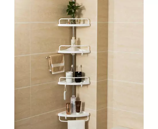 Estante de Canto para Casa de Banho
