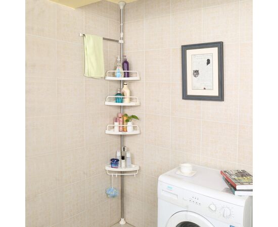 Estante de Canto para Casa de Banho