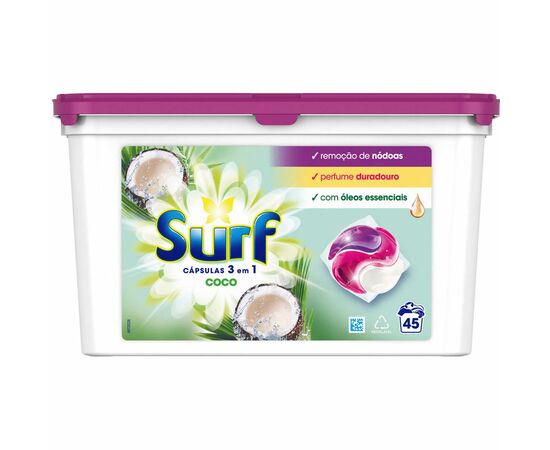 Surf Cápsulas 3 em 1