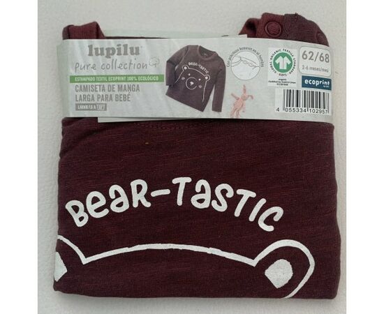 Camisola De Manga Para Bebé 2-6 Meses - Lupilu