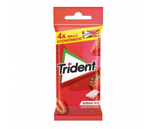 Pastilha Elástica Fruit Morango - Trident