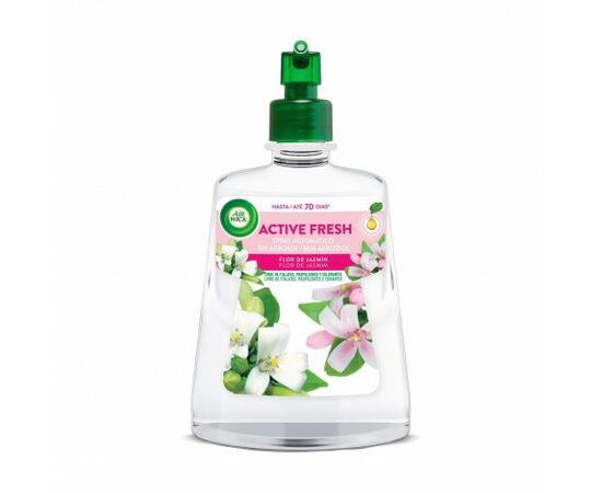 Air Wick Recarga Ambientador Automático Flor De Jasmim Active Fresh
