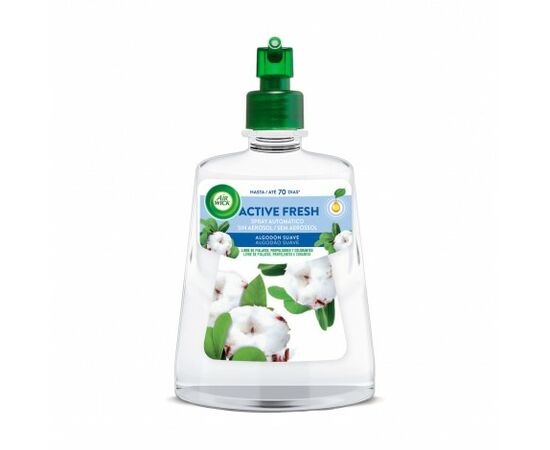 Air Wick Ambientador Automático Algodão Suave Active Fresh