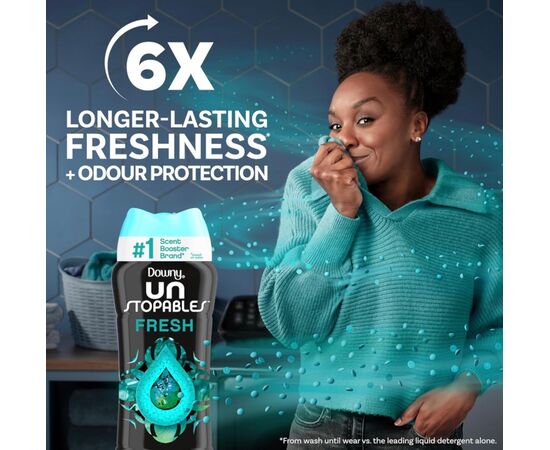 Pérolas perfumadas para roupa Unstopables 570g - Downy