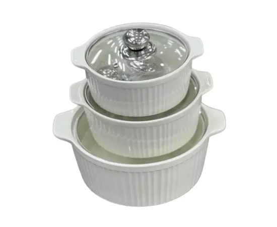 Conjunto de 3 tigelas - Cerâmica