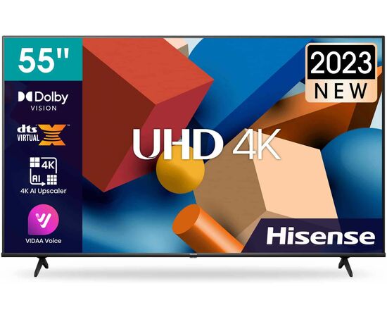 HISENSE 55" UHD 4K SMART TV 55A6K