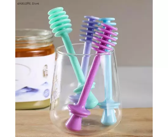 Vara colher de mel -  Plástico