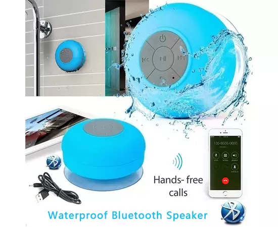 COLUNA DE CHUVEIRO PORTÁTIL SOUNDBOT SB510 HD PROVA DE ÁGUA