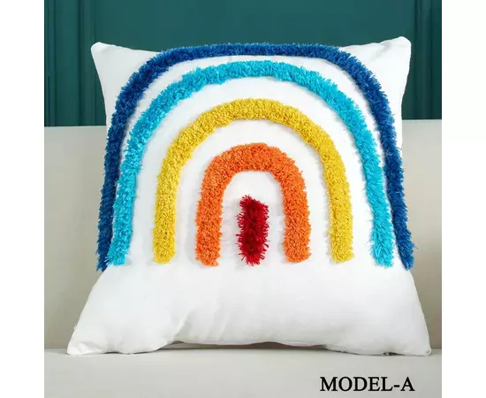 Travesseiro Bordados - Arco Iris