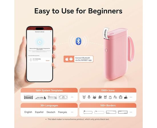 Impressora de etiqueta termina - Bluetooth